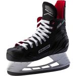 Bauer Ju.-Eishockey-Schuh Pro Skate 33.5 Schwarz-Weiss-Rot-Si