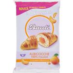 Bauli Cornetti Albicocca Croissant Aprikose brioche kuchen 100% Italienische Aprikosen (6 x 50g) 300g