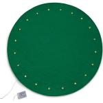 Grüne Unifarbene Otto Runde Runde Teppiche 90 cm aus Polyester 