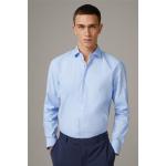 Pastellblaue Strellson Kentkragen Hemden mit Kent-Kragen aus Baumwolle für Herren Größe S 
