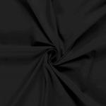 Schwarze Unifarbene Jersey Stoffe 