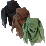 Dunkelgrüne Atmungsaktive Multifunktionstücher & Schlauchtücher aus Baumwolle Handwäsche für Herren für den für den Frühling 