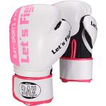 OZ schwarz pink rosa weiß KWON® POINTER Boxhandschuhe small Hand 8 Unzen 