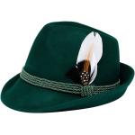 Tannengrüne Trachtenhüte mit Federn 58 für Damen Größe 3 XL 