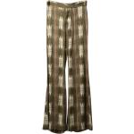 Bunte Elegante Bazar de Luxe Strandhosen aus Viskose für Damen Größe L 