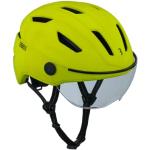 BBB Unisex-Adult Move Faceshield Fahrradhelme, Neon Gelb, L