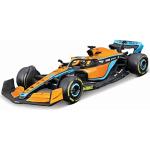 Bburago McLaren F1 Team MCL36 (2022): Modellauto im Maßstab 1:43, 3 Daniel Ricciardo, mit Fahrer, Hardcase, orange (18-38064R)