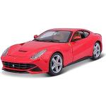 Rote Bburago Ferrari F12 Modellautos & Spielzeugautos 
