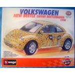 Gelbe Bburago Volkswagen / VW New Beetle Modellautos & Spielzeugautos 