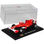 Bburago Ferrari F10 Fernando Alonso Nr 8 2010 Formel 1 1/32 Modell Auto mit individiuellem Wunschkennzeichen