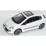 Weiße Bburago FIAT Punto Modellautos & Spielzeugautos aus Metall 