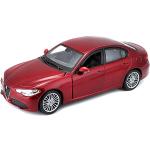 Rote Bburago Alfa Romeo Giulia Modellautos & Spielzeugautos 