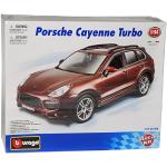 Rote Bburago Porsche Cayenne Modellautos & Spielzeugautos 