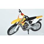 Gelbe Bburago Suzuki Modell-Motorräder aus Metall 