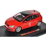 Rote Bburago Volkswagen / VW Polo Mk5 Modellautos & Spielzeugautos 