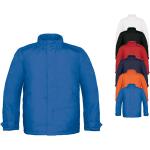 Orange B&C Winterjacken mit Reißverschluss aus Polyester gepolstert für Herren Größe S für den für den Winter 