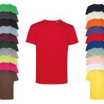 Lila Kurzärmelige B&C Bio T-Shirts aus Baumwolle für Herren Größe XL 