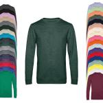 Graue B&C Herrensweatshirts aus Baumwolle Größe 5 XL 