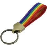 Geflochtene LGBT Schlüsselanhänger & Taschenanhänger aus Stoff für Damen Weihnachten 