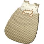 Beige Bestickte Be Be´s Collection Babyschlafsäcke mit Reißverschluss aus Baumwolle maschinenwaschbar für Babys 