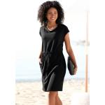 Reduzierte Sportliche BEACH TIME Sommerkleider mit Meer-Motiv aus Jersey für Damen für den für den Sommer 