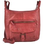 Rote Bear Design Lederhandtaschen aus Glattleder für Damen 