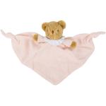 Bear Triangle Comforter with Rattle 20Cm - Pouder Pink Organic Cotton