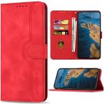 Rote Xiaomi 13 Hüllen Art: Flip Cases mit Bildern aus PU klappbar 