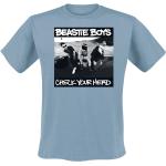 Beastie Boys T-Shirt - Check Your Head - S bis XXL - für Männer - Größe S - blaugrau - Lizenziertes Merchandise