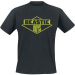 Beastie Boys T-Shirt - Logo - S bis XXL - für Männer - Größe XXL - schwarz - Lizenziertes Merchandise