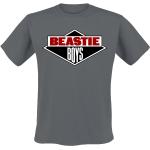 Beastie Boys T-Shirt - Logo - S bis XXL - für Männer - Größe M - charcoal - Lizenziertes Merchandise