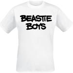 Beastie Boys T-Shirt - Marker Logo - S bis XXL - für Männer - Größe XXL - weiß - Lizenziertes Merchandise