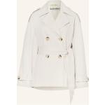 Cremefarbene Beaumont Trenchcoats aus Polyester für Damen Größe XS 