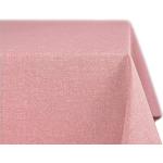 Reduzierte Rosa Rechteckige eckige Tischdecken aus Stoff 