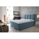 Reduzierte Blaue Betten mit Matratze 160x200 