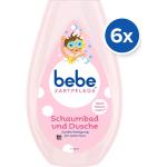 bebe - Schaumbad & Dusche 'Zartpflege' 6x500 ml Duschgel