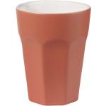 Becher Cappuccino, red clay matt , grande colore, 5180354,1 St
