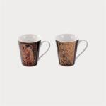 Motiv Jugendstil Gustav Klimt Kaffeebecher aus Porzellan 