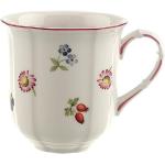 Reduzierte Bunte Blumenmuster Villeroy & Boch Petite Fleur Kaffeebecher aus Porzellan 