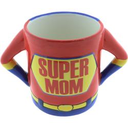 Becher "Super Mom" aus Steingut 500ml