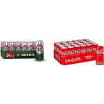 Reduzierte Deutsche Becks Coca Cola Dosenbiere 0,5 l 