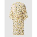 Reduzierte Gelbe Blumenmuster becksöndergaard Damenschlafanzüge & Damenpyjamas aus Viskose Größe M 