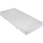 Weiße Beco Komfortschaummatratzen aus Polyester 80x200 mit Härtegrad 2 