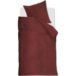 Dunkelrote Unifarbene Beddinghouse Motiv Bettwäsche mit Reißverschluss aus Baumwolle trocknergeeignet 