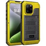 Reduzierte Sandfarbene iPhone 15 Pro Hüllen Art: Hard Cases mit Bildern aus Aluminium Wasserdicht 