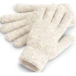 Melierte Beechfield Strick-Handschuhe aus Nylon für Herren für den für den Winter 