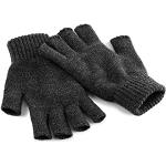 Reduzierte Anthrazitfarbene Beechfield Fingerlose Handschuhe & Halbfinger-Handschuhe für Herren Größe XL für den für den Winter 