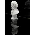 Weiße 25 cm Ludwig van Beethoven Büsten aus Porzellan 
