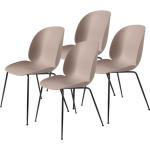 Pinke Moderne Gubi Esszimmerstühle & Küchenstühle aus PU Breite 50-100cm 4-teilig 