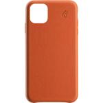 Orange iPhone 11 Hüllen aus Leder 